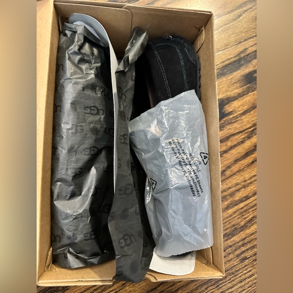 UGG Australia Men’s Black Suede Slippers main image 7